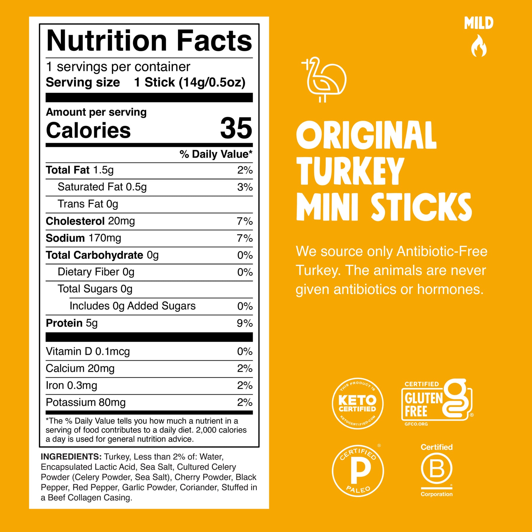6 ct. Original Turkey Chomplings - Cozy Classic Stock