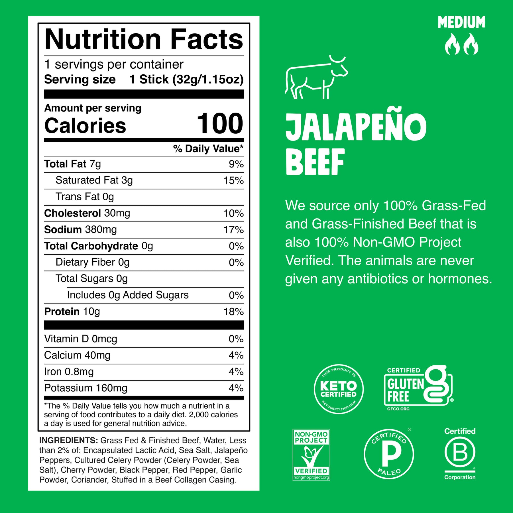 Jalapeño Beef - Premium Classic