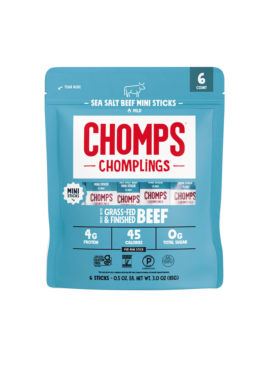6 ct. Sea Salt Beef Chomplings - Home Bundle